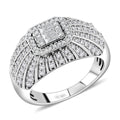Diamond 1.00 ctw Ring in 10K White Gold 4.85 Grams - Sticky add to cart bar