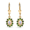 Ethiopian Welo Opal & Chrome Diopside