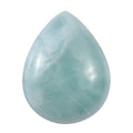 Larimar (Pear 10x8 mm) 3.03 ctw Loose Gemstone - Sticky add to cart bar