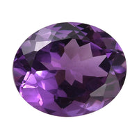 AA Mashamba Amethyst (Ovl 12x10 mm) 3.67 ctw Loose Gemstone