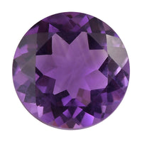 AAA Mashamba Amethyst (Rnd 10 mm) 3.19 ctw Loose Gemstone