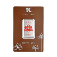 Kundan 999.9 Sterling Silver Coin (20 g)