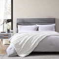 The Nesting Company Juniper Faux Fur 50"x70" Throw - White - Sticky add to cart bar