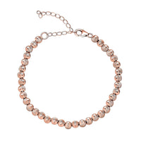 Doorbuster Fancy Bracelet in 18K Vermeil Rose Gold Over Sterling Silver (7.25 In) 10 Grams