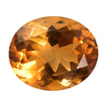 AA Serra Gaucha Citrine (Ovl 12x10 mm) 3.96 ctw Loose Gemstone - Sticky add to cart bar