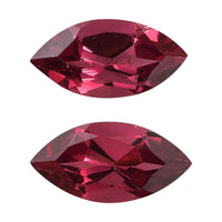 AA Tanzanian Wine Garnet Set of 2 (Mrq 8x4 mm) 1.11 ctw Loose Gemstone