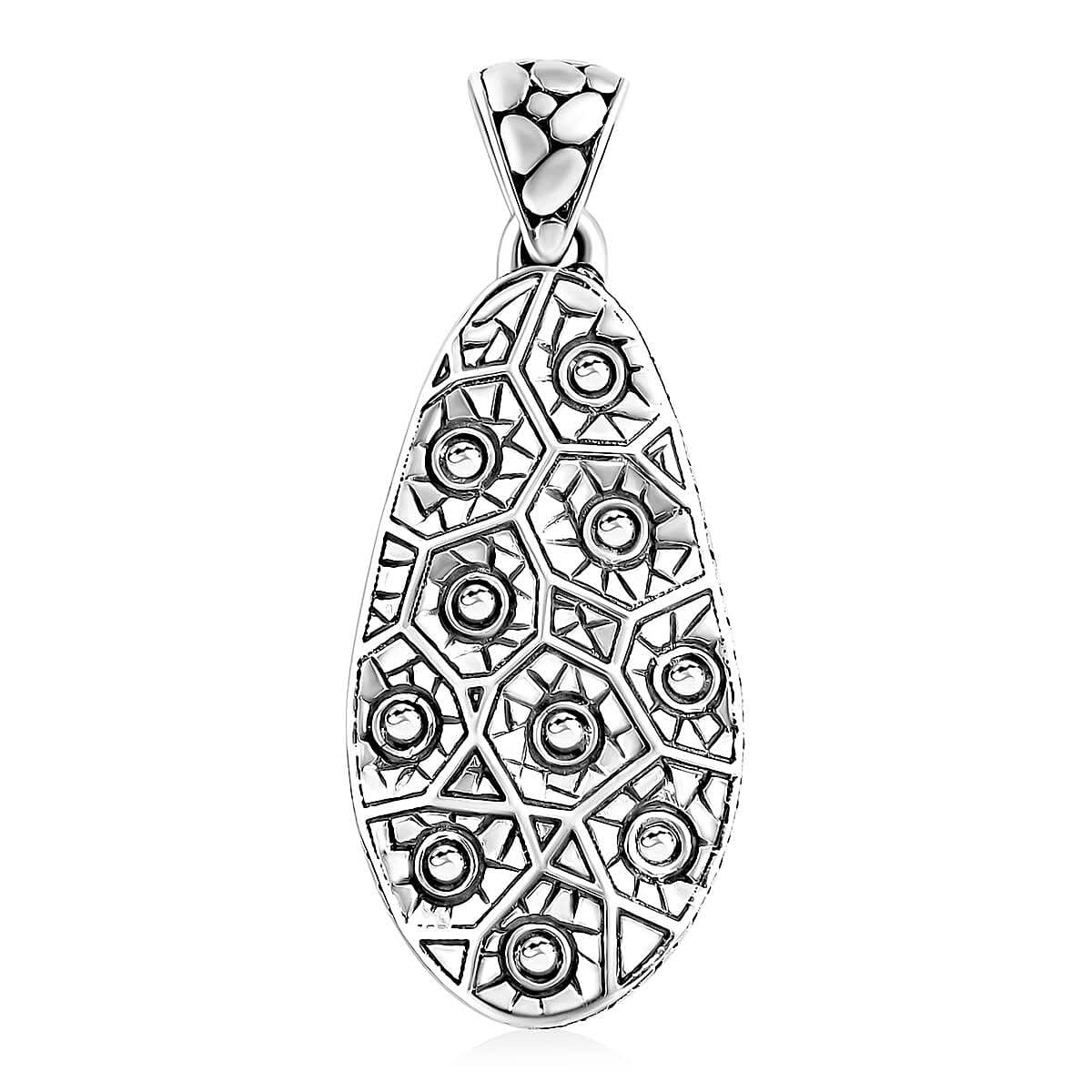 Bali Legacy Sterling Silver Pendant without Chain 12.25 Grams