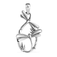 D'Joy Bali Legacy Dragonfly Pendant without Chain in Sterling Silver 3.90 Grams