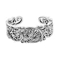 Bali Legacy Butterfly Cuff Bracelet in Sterling Silver (7.25 In) 64.40 Grams - Sticky add to cart bar