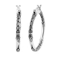 21st Apr TLV Bali Legacy Sterling Silver Tulang Naga Hoop Earrings (7.81 g) - Sticky add to cart bar