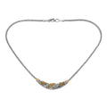 Doorbuster Bali Legacy 22K Vermeil YG Over Sterling Silver Dragonfly Necklace (20 Inches) (25.22 g) - Sticky add to cart bar