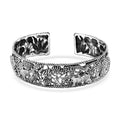 Bali Legacy Sea Safari Bangle Bracelet in Sterling Silver (7.25 In) 31.70 Grams - Sticky add to cart bar
