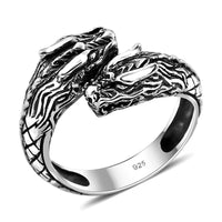 Doorbuster Bali Legacy Sterling Silver Tulang Naga Ring (Size 12.0) (14.06 g)