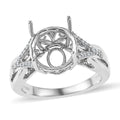 Diamond E-F VS2 0.13 ctw Ring in 950 Platinum (Size 8.0) 10.30 Grams (Rnd 11 mm) - Sticky add to cart bar
