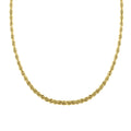 5mm Rope Chain Necklace in 10K Yellow Gold 20 Inches 8.8 Grams - Sticky add to cart bar