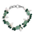 Multi Gemstone 76.15 ctw Bracelet in Stainless Stee (7.25 In) - Sticky add to cart bar