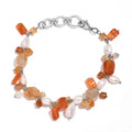 Multi Gemstone 50.95 ctw Bracelet in Stainless Steel (7.25 In) - Sticky add to cart bar