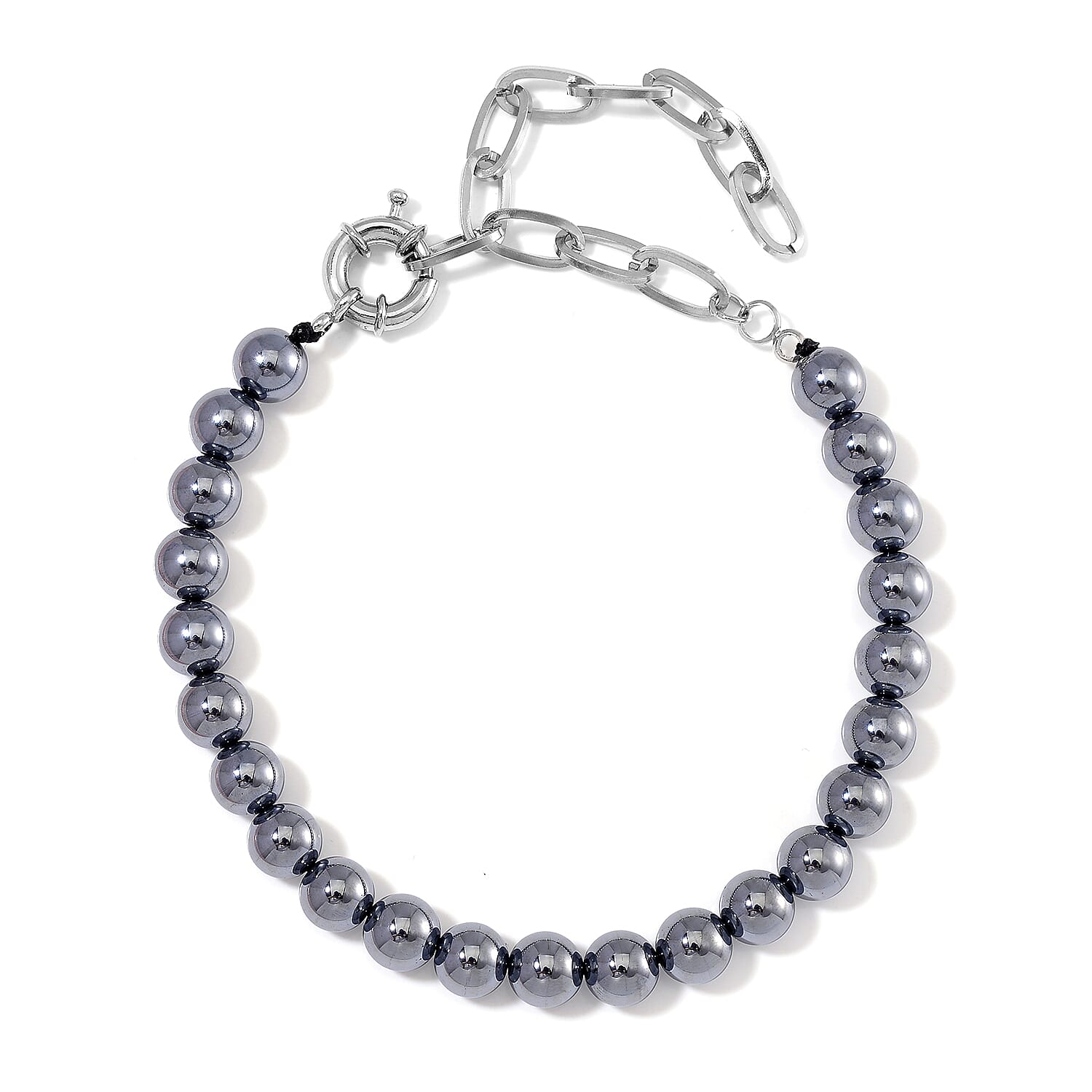 Terahertz (7-9mm) Dog Collars (8-12 Inches) (Size XS) in Silvertone 87.00 ctw