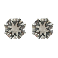 Montezuma Prasiolite Set of 2 (Octillion 10 mm) 6.63 ctw Loose Gemstone