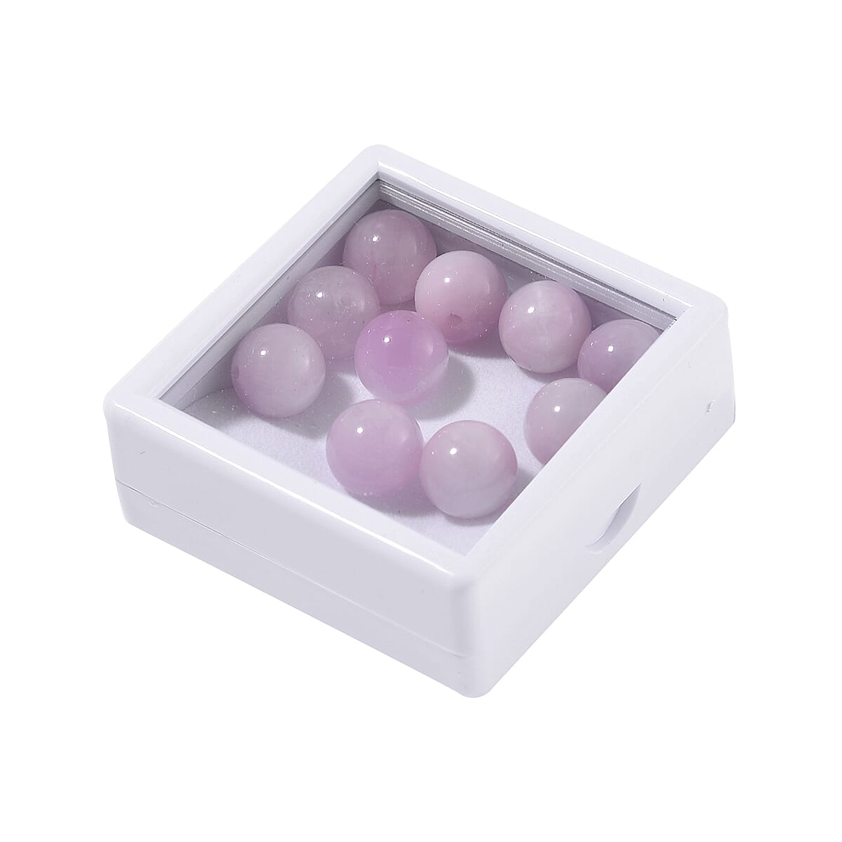 Value Buy Set of 10pcs Kunzite 8-9mm Beads 50.00 ctw