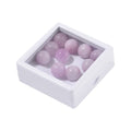 Value Buy Set of 10pcs Kunzite 8-9mm Beads 50.00 ctw - Sticky add to cart bar