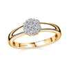 Yellow Gold Over Sterling Silver