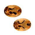 AA Brazilian Citrine Set of 2 (Ovl 7x5 mm) 1.66 ctw - Sticky add to cart bar