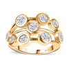 Yellow Gold Over Sterling Silver