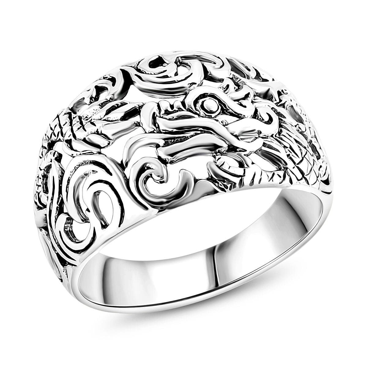Bali Legacy Sterling Silver Ring (Size 10.0) (5.48 g)