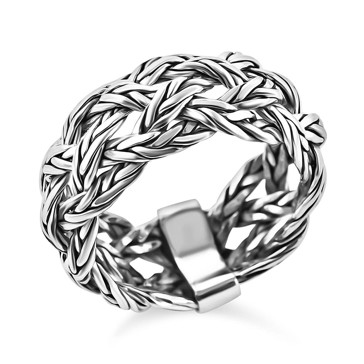 Sterling Silver Ring,  Silver Wt. 9.7 g