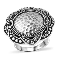 Bali Legacy Sterling Silver Ring (Size 8.0) (11.75 g)