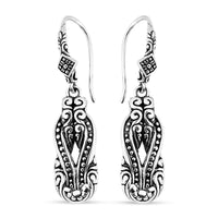 Bali Legacy Borobudur Earrings in Sterling Silver 8 Grams