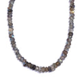 Malagasy Labradorite 152.10 ctw Necklace 20 Inches in Platinum Bond - Sticky add to cart bar