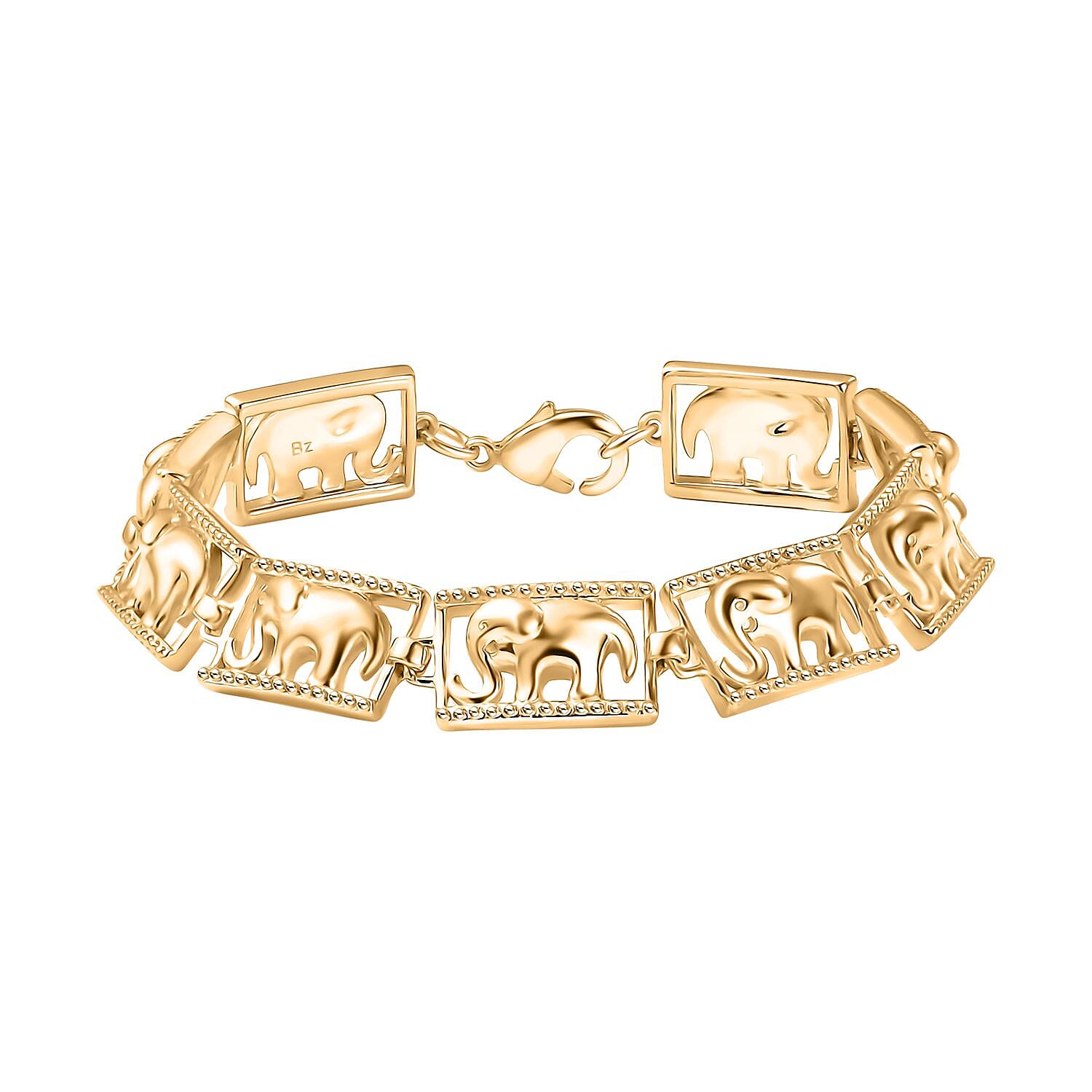 Bracelet in 18K YG Plated Bronze (6.50 In)