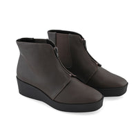 AEROSOLES Women's Wedge Heel Ankle Boot - Black (Size 10)