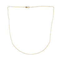 18K Yellow Gold Vivid Cable Chain 18 Inches 1 Grams