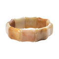 Agate 300.00 ctw Bamboo Stretch Bracelet - Sticky add to cart bar