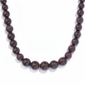 Karis Orissa Rhodolite Garnet 340.00 ctw Beaded Necklace in Platinum Bond 20 Inches - Sticky add to cart bar