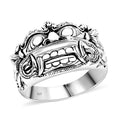 Bali Legacy Sterling Silver Barong Ring (Size 10.0) (10 g) - Sticky add to cart bar