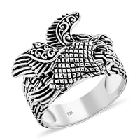 Bali Legacy Octopus Ring in Sterling Silver (Size 10.0) 8.25 Grams
