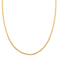 Roc Chain Necklace in 14K Yellow Gold Over Sterling Silver 5.80 Grams 20 Inches - Sticky add to cart bar