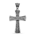 Bali Legacy Cross Pendant in Sterling Silver 5.25 Grams - Sticky add to cart bar