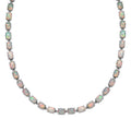 Doorbuster Premium Sleeping Beauty Turquoise 47.60 ctw Necklace in Rhodium Over Sterling Silver 18 Inches - Sticky add to cart bar