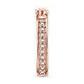 Simulated Diamond Charm in 18K RG Over Sterling Silver 0.10 ctw - Sticky add to cart bar