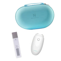 Nuovaluce Mini Beauty Device Bundle with Silver Conductive Gel and Travel Case (2-Year Warranty)