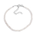 Rainbow Moonstone 15.00 ctw Bracelet in Platinum Over Sterling Silver (7.25-9.25In) - Sticky add to cart bar