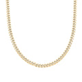 Italian 3.70mm Miami Necklace in 10K Yellow Gold 20 Inches 7.45 Grams - Sticky add to cart bar