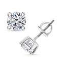 14K White Gold Luxuriant Lab Grown Diamond (E-F, VS) Solitaire Stud Earrings (Del. in 10-15 Days) 1.00 ctw - Sticky add to cart bar