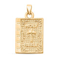 Holy Bible Cross Pendant without Chain in 24K Yellow Gold 1.30 Grams - Sticky add to cart bar