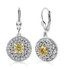 Yellow Moissanite